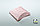 Коробка 89х89х25 Сердечки белые на розовом (подушка маленькая), фото 3