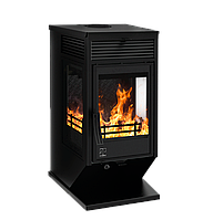 Купить дровяную печь-камин BLACK STOVE Horsh-9