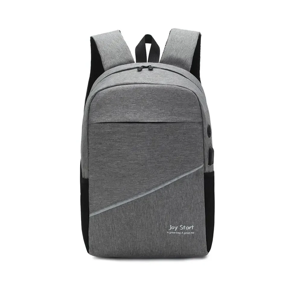 Стильный рюкзак "Joy start" 3в1 с USB и отделением для ноутбука до 17". Серый - фото 2 - id-p200703836