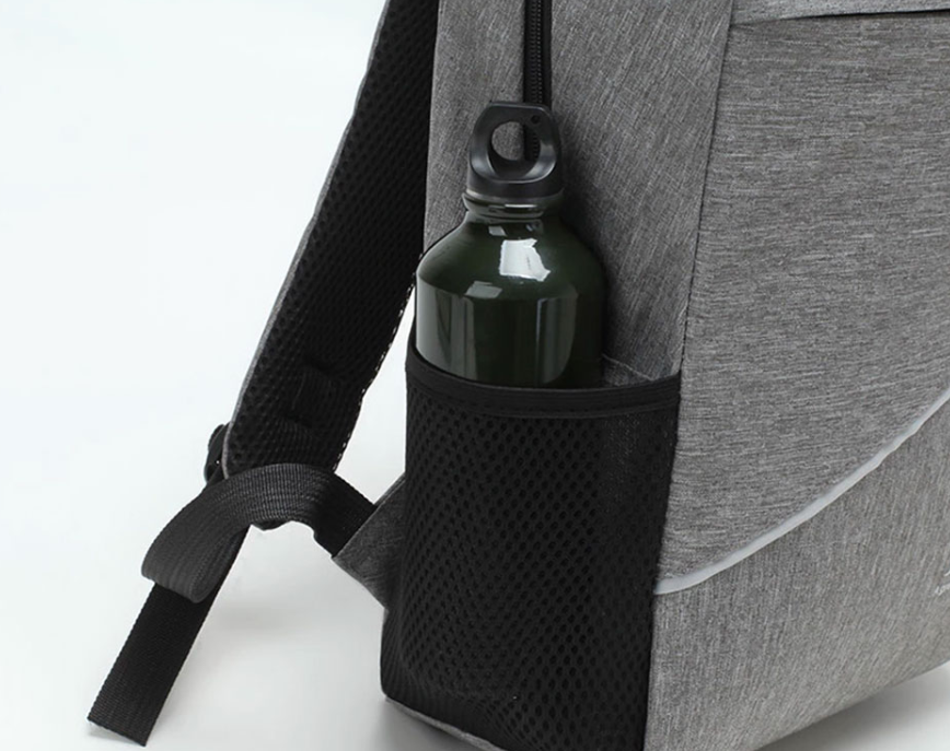 Стильный рюкзак "Joy start" 3в1 с USB и отделением для ноутбука до 17". Черный - фото 9 - id-p200703945