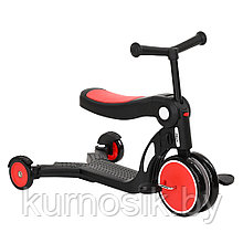 Самокат беговел велосипед детский 5 в 1 с сидением PITUSO красный HD-200