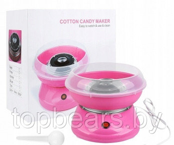 Аппарат для пригот-я сладкой ваты Cotton Candy Maker (Коттон Кэнди Мэйкер для сахар ваты) Розовая - фото 1 - id-p200704802