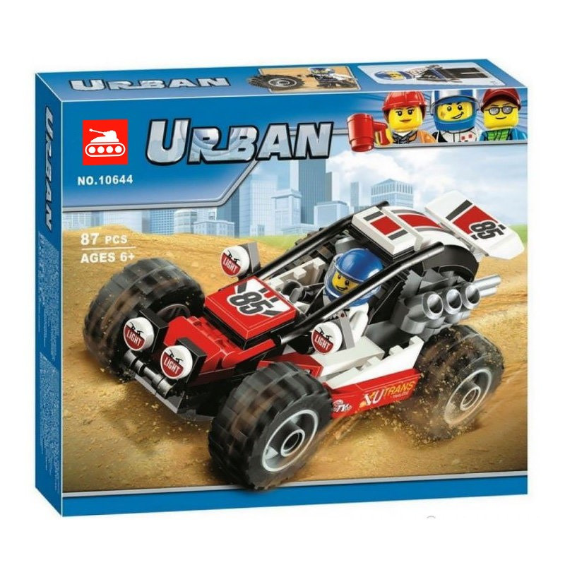 Конструктор Bela 10644 "Багги" аналог LEGO City (Лего Сити) 60145 - фото 2 - id-p134943706