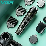 Триммер VGR V-102 для стрижки волос,бороды и усов, фото 5