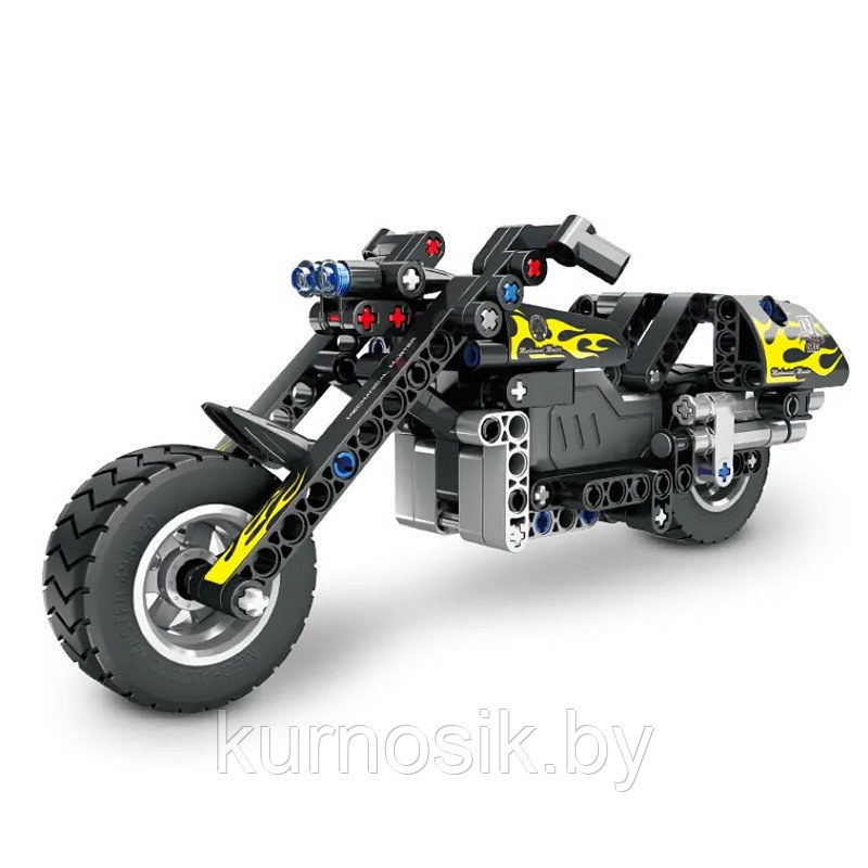 Конструктор 5801 Mechanical Master Мотоцикл, 183 деталей - фото 2 - id-p200706889