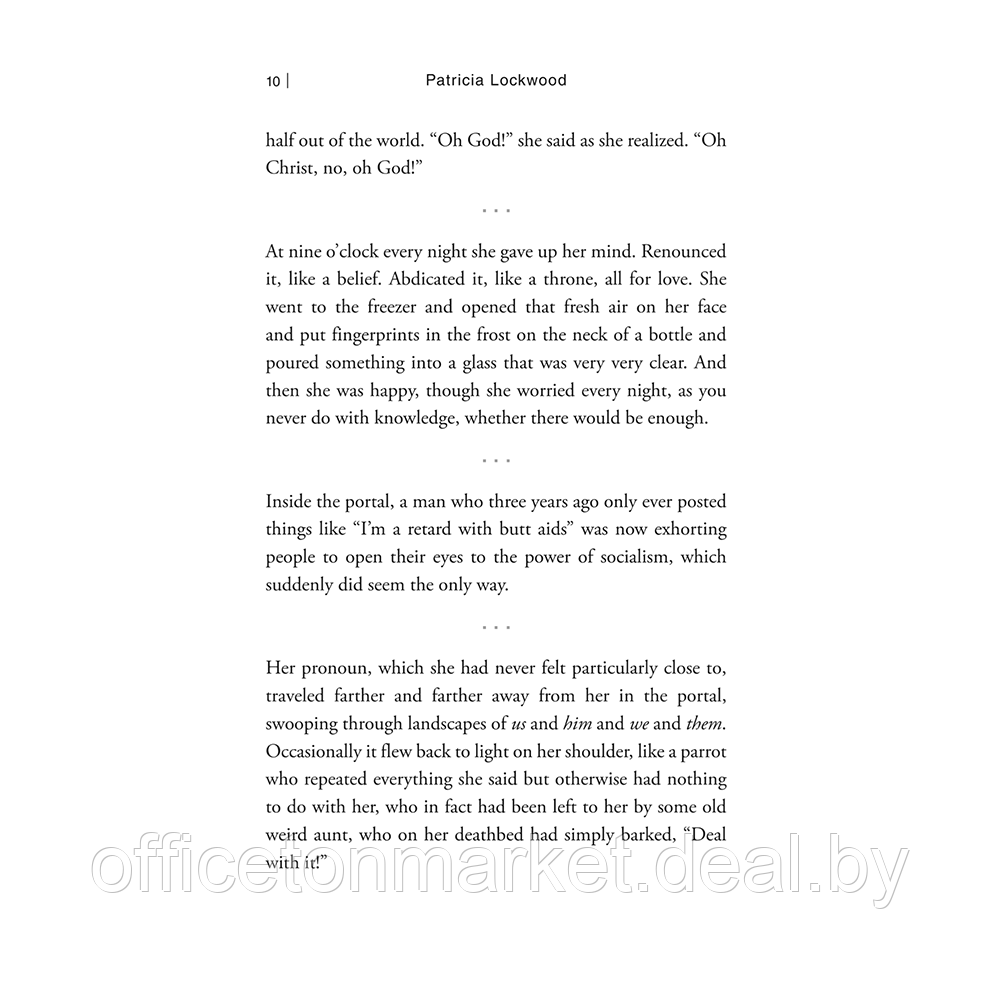 Книга на английском языке "No One Is Talking About This", Patricia Lockwood - фото 10 - id-p196341474