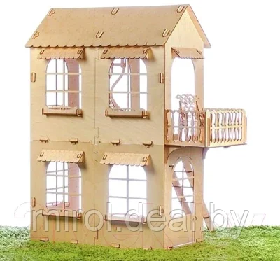 Кукольный домик Теремок Средний / КД-5 - фото 3 - id-p200712049