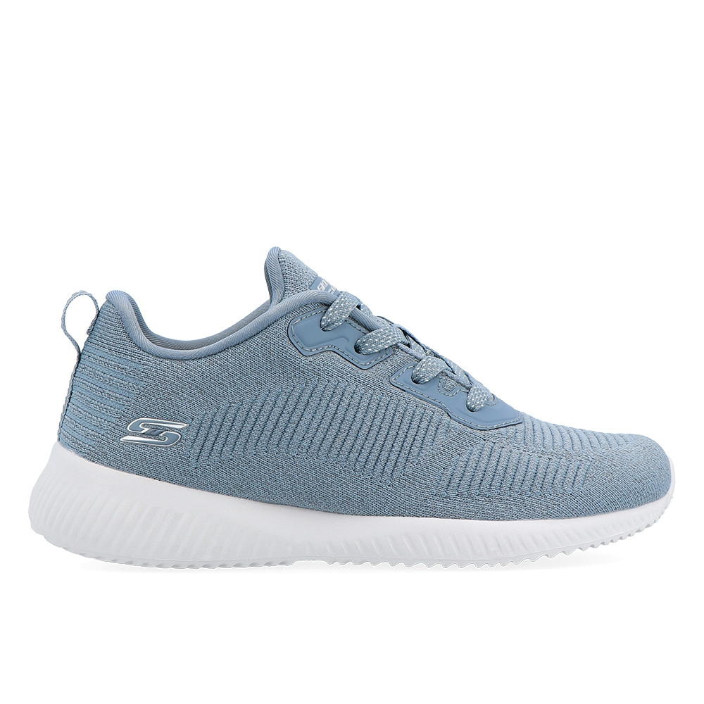 Кроссовки женские Skechers BOBS SQUAD серебристый - фото 1 - id-p186168238