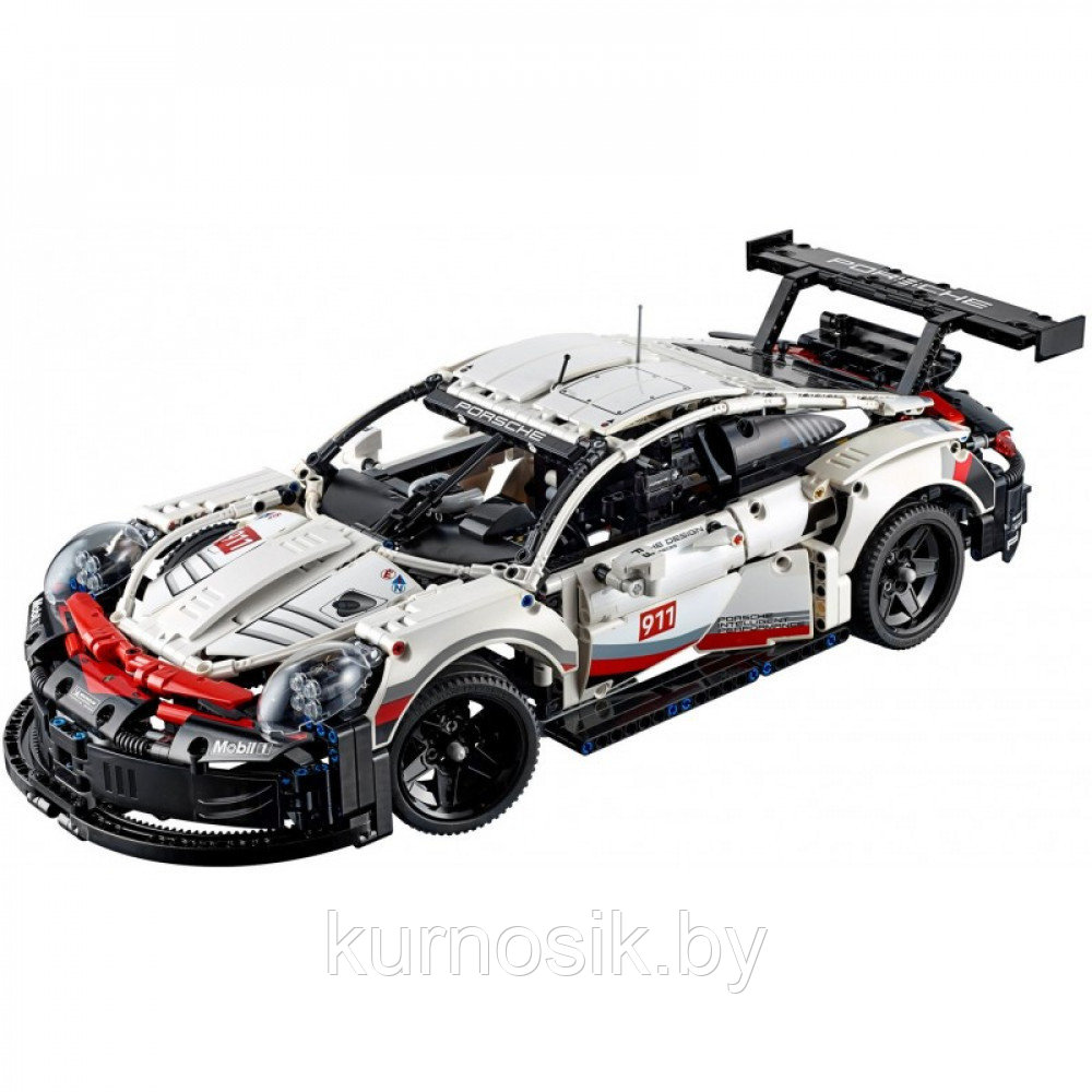 Конструктор 6045 Technic Porsche 911 RSR, 1590 деталь - фото 2 - id-p200717780