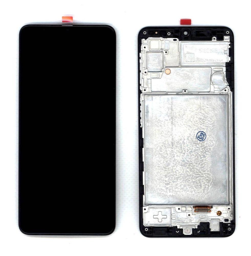 Дисплей (экран в сборе) для телефона Samsung Galaxy A22 SM-A225F INCELL TFT, черный с рамкой - фото 1 - id-p200733486