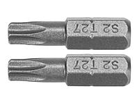 Бита TORX T27х25мм 1/4" (2шт) AlSl S2 "Yato"