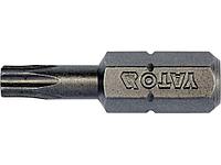 Бита TORX T20х25мм 1/4" (10шт) S2 HRC58-61 "Yato"