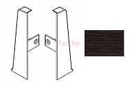 Заглушка для плинтуса ПВХ Winart Quadro 571 Венге 55 мм, 2 шт.