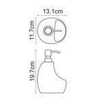 Дозатор для жидкого мыла с емкостью для губки Wasserkraft K-8099 - фото 3 - id-p180249928