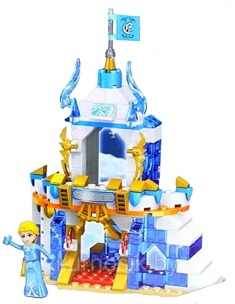 Конструктор 20038Q Lucky Princess Ледяная башня Эльзы, 201 деталей - фото 2 - id-p200758368