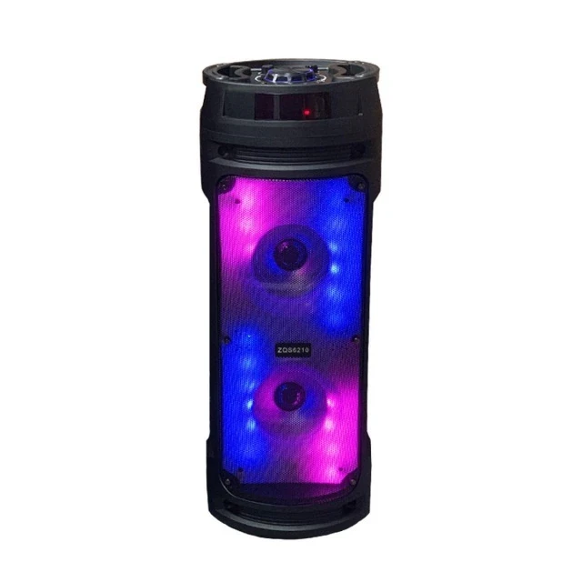 Беспроводная портативная колонка BT Speaker ZQS-6210W 30W +Микрофон+Светомузыка - фото 3 - id-p139100757