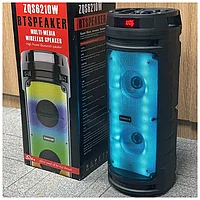 Беспроводная портативная колонка BT Speaker ZQS-6210W 30W +Микрофон+Светомузыка