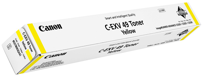 Картридж Canon C-EXV 49Y (8527B002[AA]) , желтый