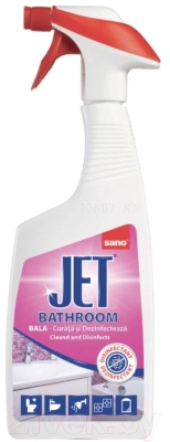 Sano Jet пена для мытья ванны, 750 мл ,(Шаранговича 25)