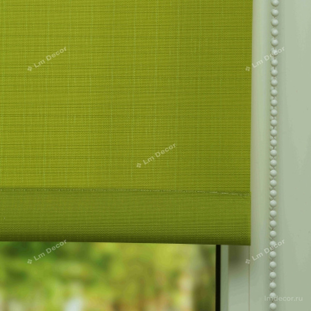 Рулонная штора Мини Lm Decor Лайт Зелёный 38x160 см - фото 4 - id-p200781530