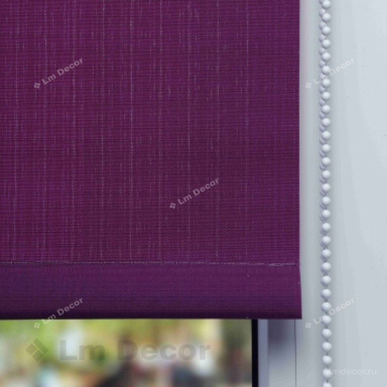 Рулонная штора Мини Lm Decor Лайт Фиолетовый 38x160 см - фото 2 - id-p200785931