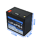 Аккумулятор LiFePO4 12.8V, 50Ah с индикатором зарядки, фото 2