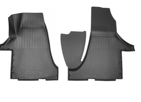Коврики Норпласт 3D (передняя пара) для салона Volkswagen Transporter T6 2015-2023 - фото 1 - id-p68335965