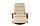 Массажные кресла Calviano Кресло вибромассажное Calviano с подъемным пуфом и подогревом 2160, фото 4
