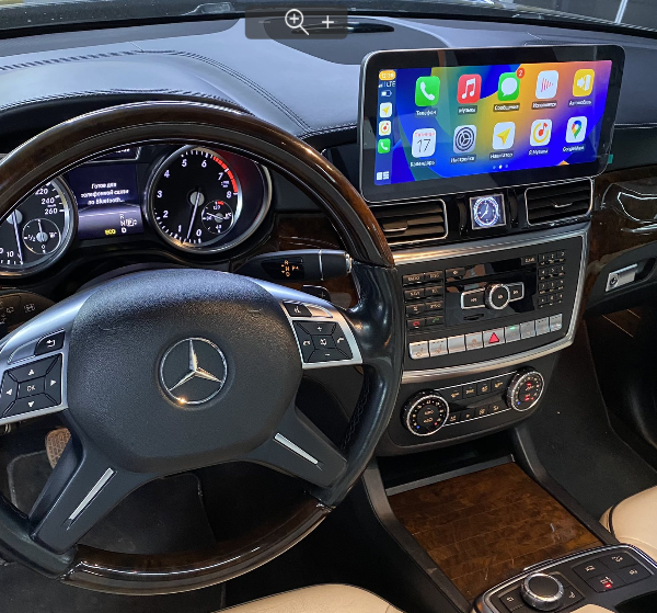Штатное головное устройство Parafar для Mercedes Benz ML(2012-2015)/GL(2013-2015) w166/x166 Android 13 - фото 3 - id-p179217565
