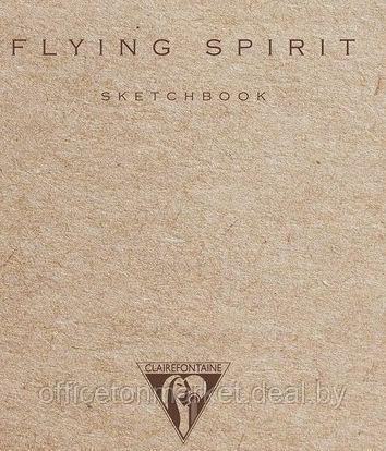 Скетчбук "Flying Spirit", A6, 90 г/м2, 50 листов, бежевый - фото 2 - id-p200800028