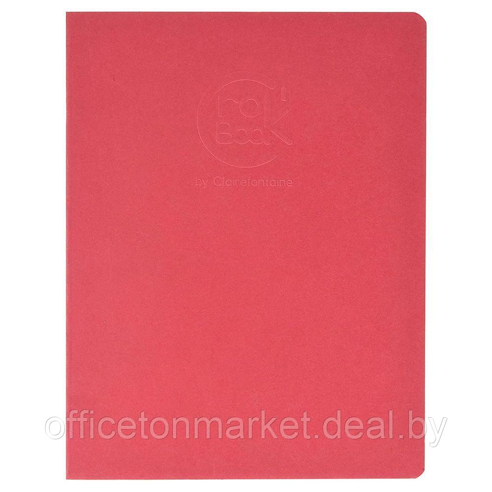Скетчбук "Crok'Book", 17x22 см, 90 г/м2, 24 листа, красный - фото 1 - id-p200800031