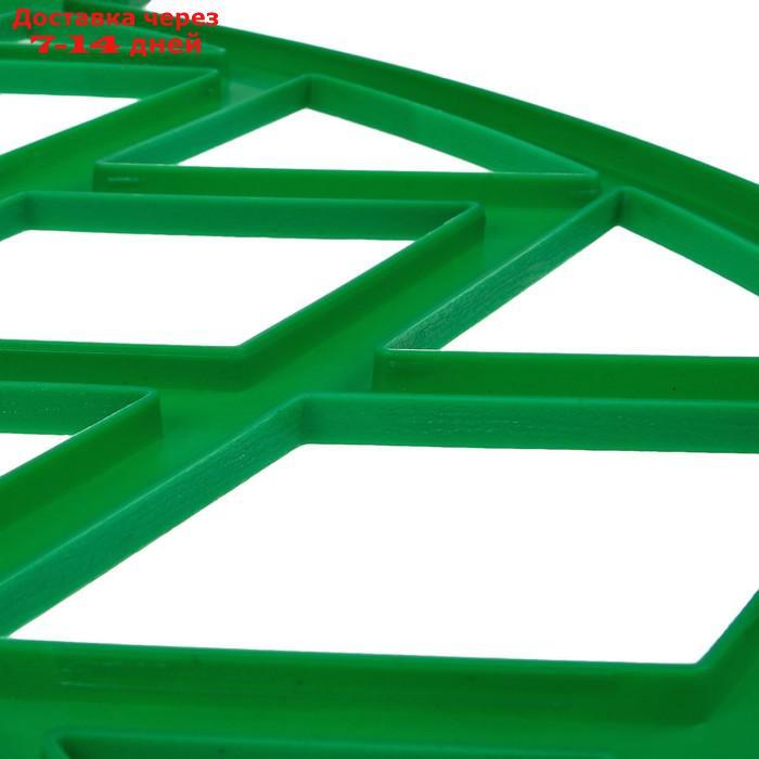 Ограждение декоративное, 35 × 232 см, 4 секции, пластик, зелёное, MODERN, Greengo - фото 4 - id-p200713293