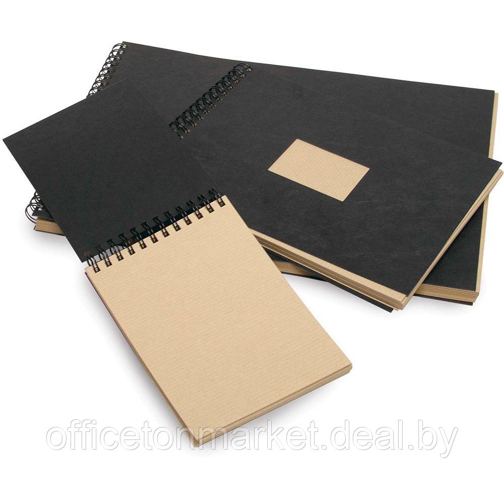 Скетчбук "Кraft", А5, 90 г/м2, 60 листов, черный - фото 5 - id-p200800034