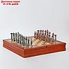 Шахматы сувенирные "Рыцарские" (доска 36х36х6 см, h=8.5 см, h=5.7 см), фото 5