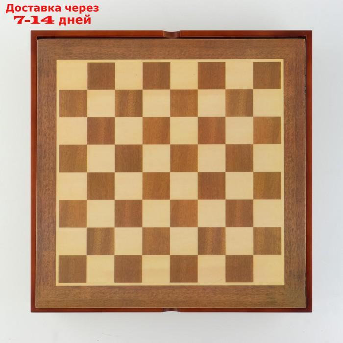 Шахматы сувенирные "Рыцарские" (доска 36х36х6 см, h=8.5 см, h=5.7 см) - фото 7 - id-p200713441