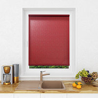 Рулонная штора Мини Lm Decor Лайт Красно-бордовый 38x160 см