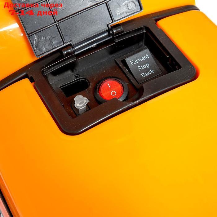 Электромобиль "Экскаватор", ручной привод ковша, световые и звуковые эффекты, цвет оранжевый - фото 10 - id-p200715654