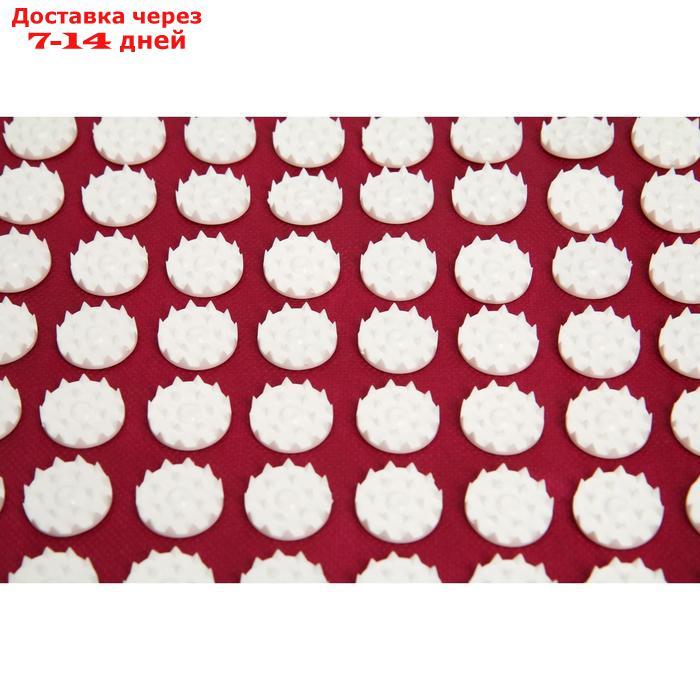 Аппликатор Кузнецова, 384 колючки, спанбонд, красный, 500*750 мм - фото 2 - id-p200714883