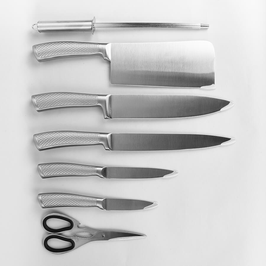 Ножи из нержавеющей стали на подставке набор Maestro MR-1412 - фото 3 - id-p200809400