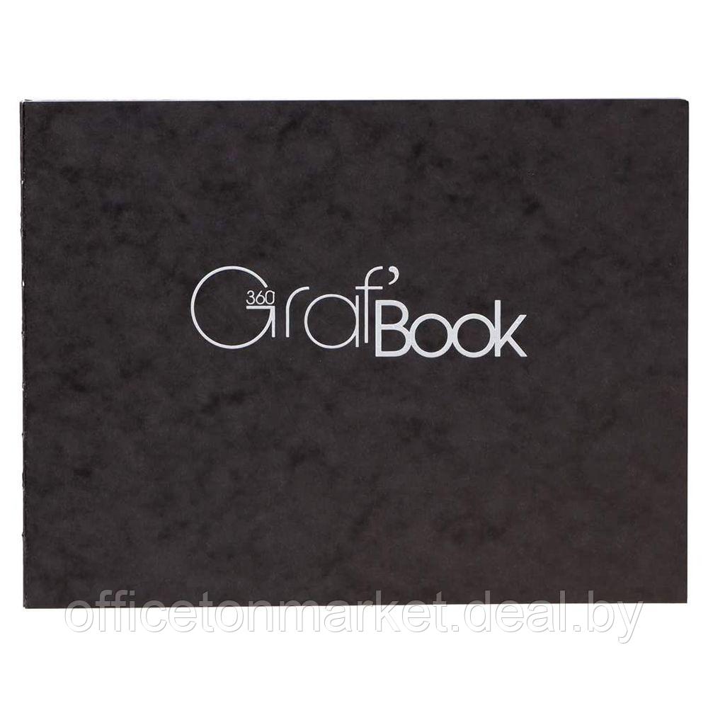 Блокнот скетчбук "Graf Book 360", 19x25 см, 100 г/м2, 100 листов - фото 1 - id-p200800096