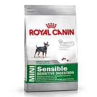 Royal Canin Корм ROYAL CANIN Mini Sensible 4кг для собак мелких пород с чувствительным пищеварением