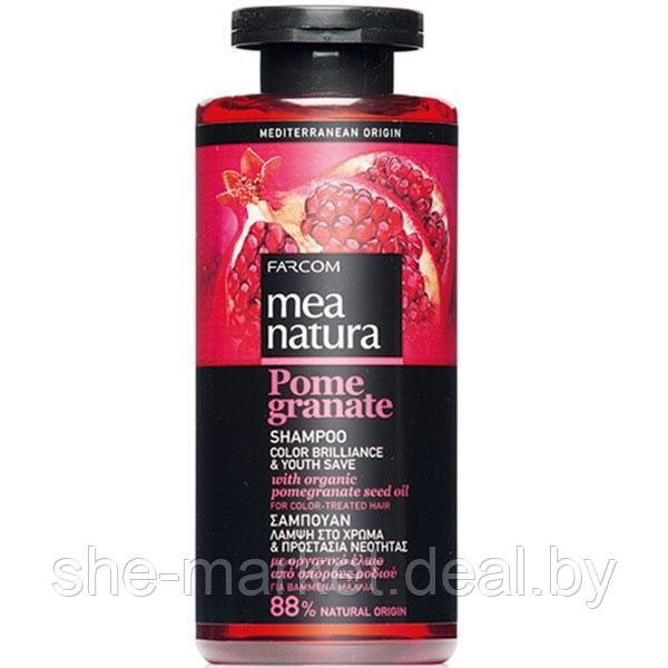 Шампунь с маслом граната для окрашенных волос Natural Pomegranate, 300мл. - фото 1 - id-p200812622