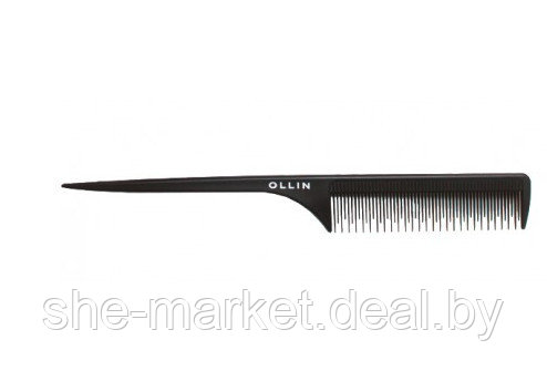 Расчёска для волос с хвостиком и зубчиками разной длины, 24 см - фото 1 - id-p200813243