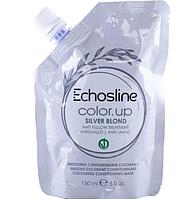 Маска для волос окрашивающая Echosline Color.Up Silver Blond, 150мл