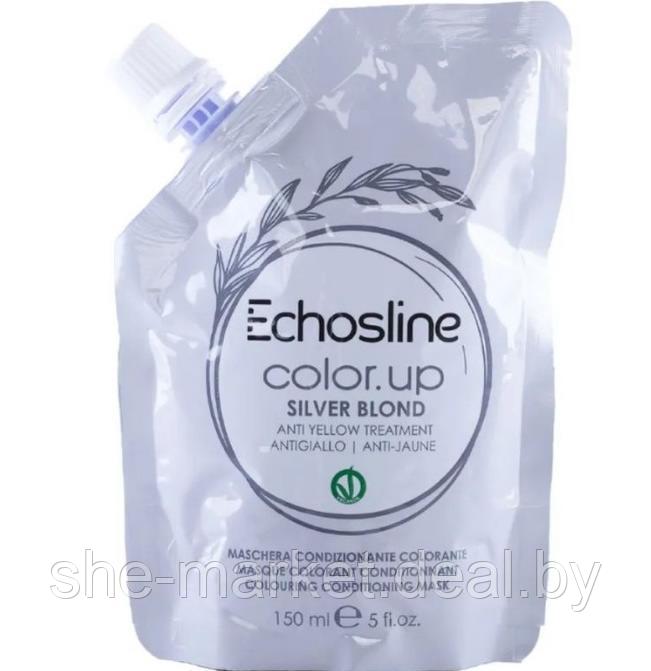 Маска для волос окрашивающая Echosline Color.Up Silver Blond, 150мл - фото 1 - id-p200812250