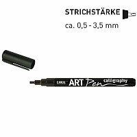Маркер каллиграфический для леттеринга ART Pen 0,5-3,5 мм/ Черный (C.Creul) KR-47971 Маркер каллиграфический для леттеринга ART Pen 0,5-3,5 мм/ Черный (C.Creul)