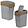Ведро для мусора PACIFIC FLIP BIN 10 л, коричнево-серый, фото 2