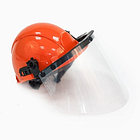 Щиток защитный лицевой поликарбонат с креплением на каске КБТ Визион Титан, РОСОМЗ, фото 3