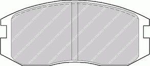 FDB759 Zigger 357 00=572375B !колодки дисковые п.\ Mitsubishi Lancer/Colt 1.3-2.0/1.8D-2.0D 88>