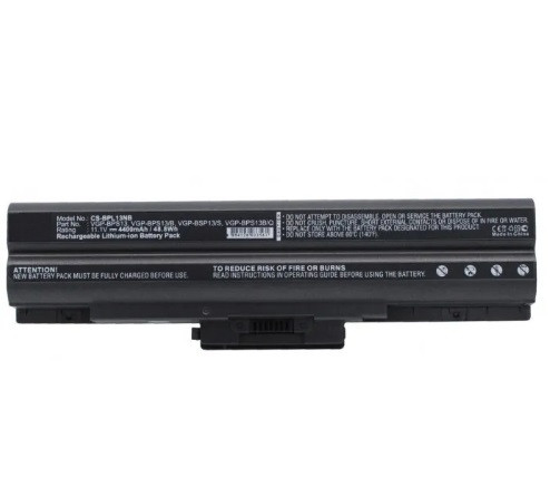 Аккумуляторная батарея VGP-BPS13A для ноутбука Sony VGN-AW, VGN-CS, VGN-FW, VGN-NS, VGN-NW